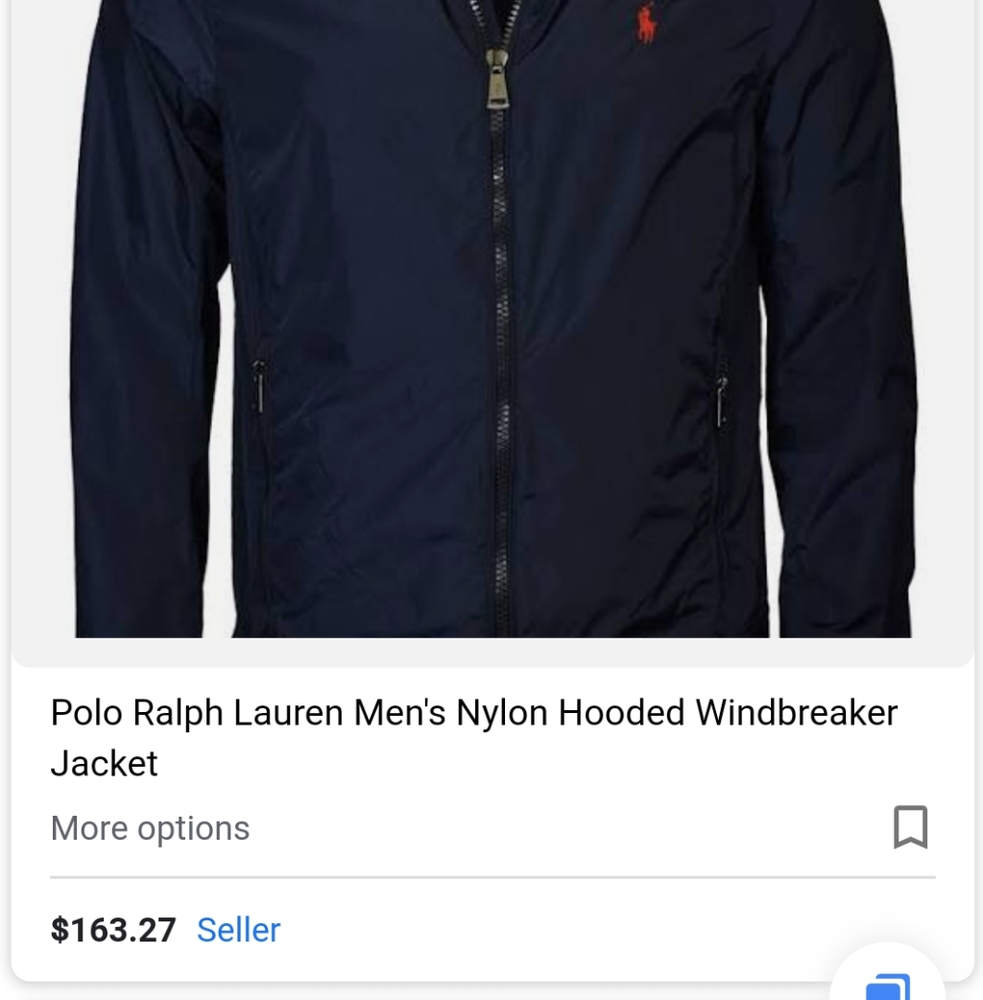 Mens Polo short jacket